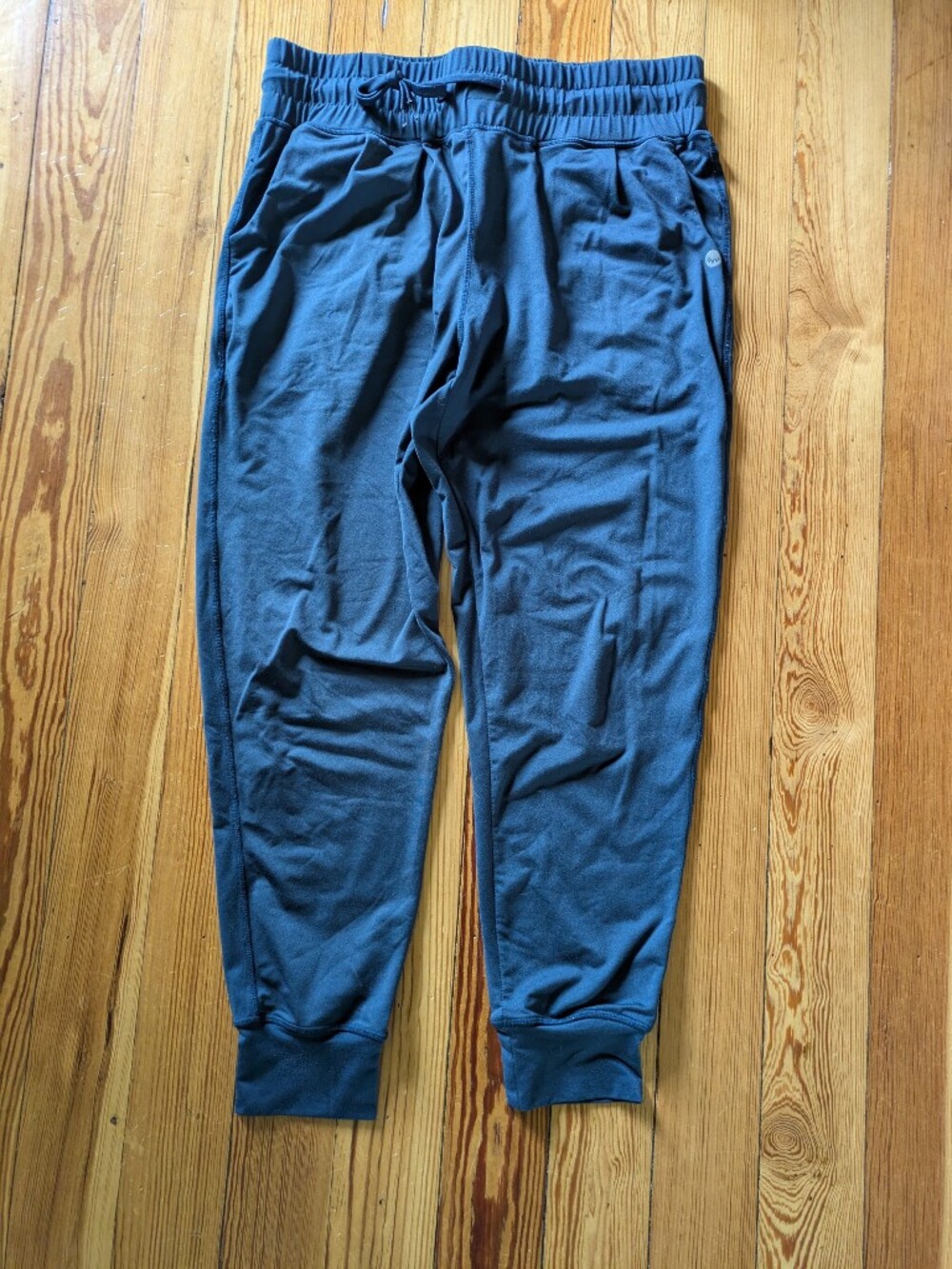 Senita Athletics Slate Blue Drawstring Joggers